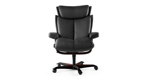 Stressless® Magic Leather Home Office Chair Stressless® Magic Leather Home Office Chair